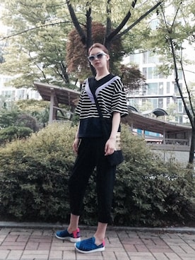 「lucky chouette」｜LUCKY CHOUETTEさん（レディース・165cm）の夏コーディネート