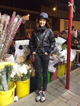 「volta（ヴォルタ）のアイテム」を使った、rach@さん（レディース・169cm）の冬コーディネート