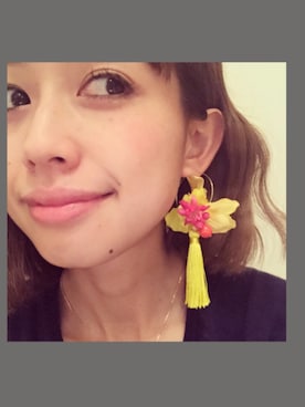 「LAYMEE（レイミー）のアイテム」を使った、木野園子さん（レディース・160cm）の春コーディネート