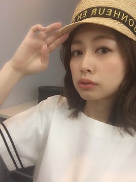 「MUVEIL(ミュベール)のアイテム」を使った、木野園子さん(レディース・160cm)の冬コーディネート