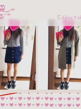 「Wonder Rocket（ワンダーロケット）のアイテム（ジャケット/アウター）」を使った、amuさん（レディース・164cm）の春コーディネート