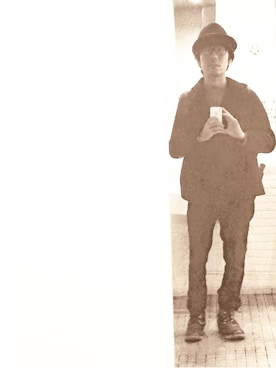 「雨の日コーデ」｜「アイテム（ピーコート）」を使った、maxiさん（メンズ・162cm）の秋コーディネート