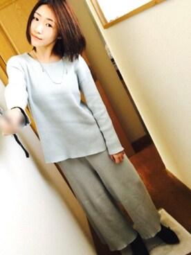 もってぃさん（レディース・154cm）の冬コーディネート