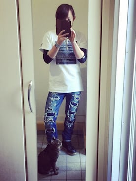 「M.U.G（マグ）のアイテム」を使った、TABASCO☆ユウさん（メンズ・165cm）の秋コーディネート