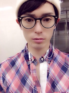 「ALLEGE（アレッジ）のアイテム（キャップ）」を使った、じまさん（メンズ・174cm）の夏コーディネート