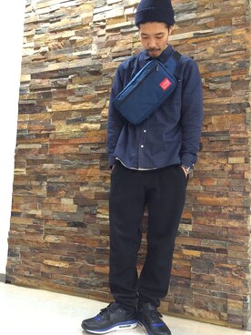 「Manhattan Portage」｜内野 大悟さん（メンズ・177cm）の春コーディネート