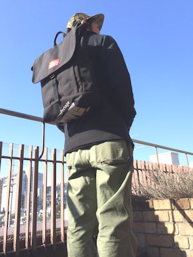 「Manhattan Portage」｜内野 大悟さん（メンズ・177cm）の春コーディネート