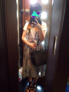 「キャミソールワンピ」｜うさめさん（レディース・153cm）の秋コーディネート