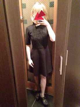 「金髪ショート」｜「アイテム（その他）」を使った、うさめさん（レディース・153cm）の冬コーディネート