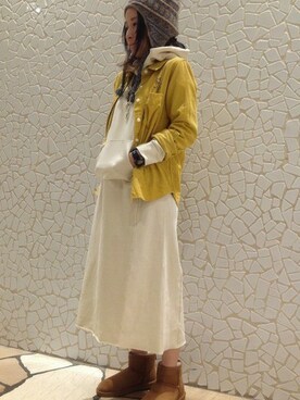 「B'2nd（ビーセカンド）のアイテム（帽子）」を使った、B'2nd roit ＳＨＩＮＪＵＫＵさん（レディース・155cm）の秋コーディネート
