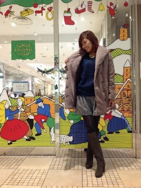 「B'2nd（ビーセカンド）のアイテム（アクセサリー）」を使った、B'2nd roit ＳＨＩＮＪＵＫＵさん（レディース・167cm）の秋コーディネート