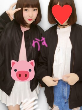 もえかさん（レディース・164cm）の秋コーディネート