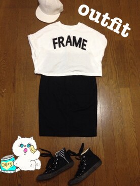 kao ❇︎さん（レディース・157cm）の夏コーディネート