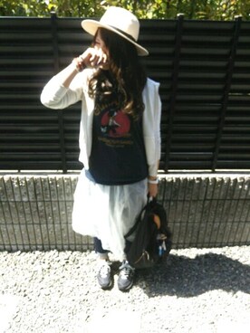 Tシャツ カットソーを使った 斉藤和義 の人気ファッションコーディネート Wear