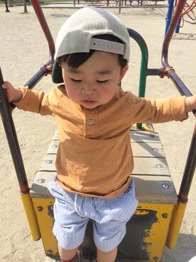 「子供服」｜Shoutaro さん（キッズ・90cm）の春コーディネート