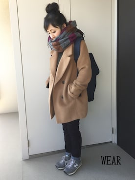 hayu＊さん（レディース・153cm）の冬コーディネート