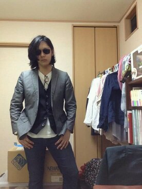 ウェストコート のメンズ人気ファッションコーディネート Wear