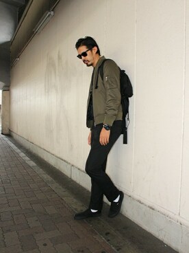 Yanaさん（メンズ・185cm）の秋コーディネート