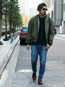 Yanaさん(メンズ・185cm)の秋コーディネート