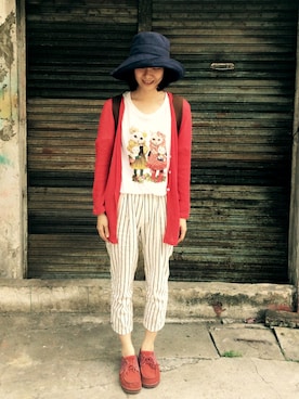 懷特さんのコーディネート