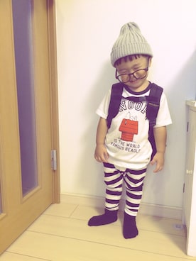 soufuuさん（キッズ・90cm）の秋コーディネート