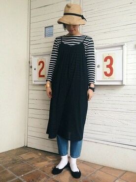 PAR ICIさん（レディース）の春コーディネート
