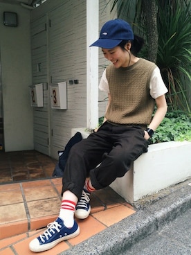 PAR ICIさん（レディース）の春コーディネート