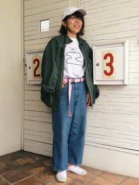 PAR ICIさん(レディース)の春コーディネート