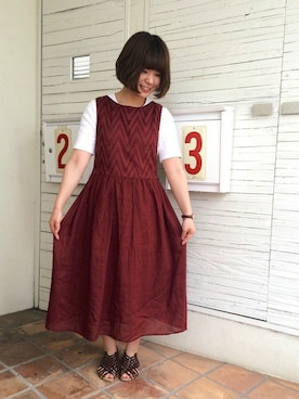 PAR ICIさん（レディース）の春コーディネート