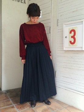 PAR ICIさん（レディース・154cm）の秋コーディネート