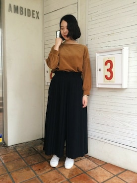 PAR ICIさん（レディース）の秋コーディネート