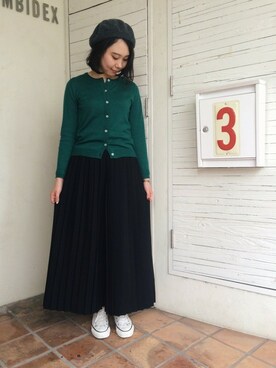 PAR ICIさん（レディース）の秋コーディネート