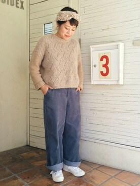 PAR ICIさん（レディース）の秋コーディネート