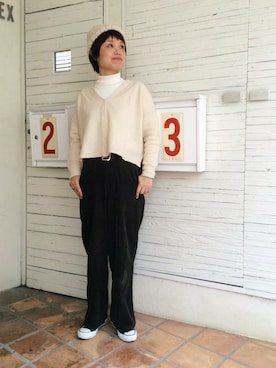 PAR ICIさん（レディース・160cm）の秋コーディネート