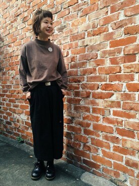 PAR ICIさん（レディース）の秋コーディネート