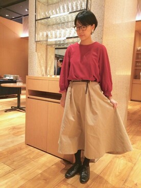 PAR ICIさん（レディース・163cm）の冬コーディネート