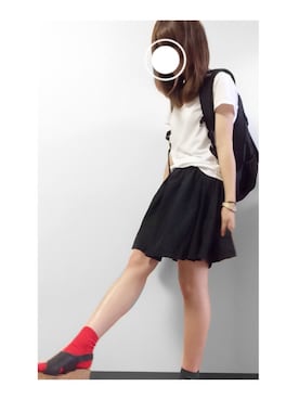 「アイテム（腕時計）」を使った、も か んさん（レディース・160cm）の夏コーディネート