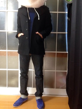 「Paul Smith（ポールスミス）のアイテム（その他アウター）」を使った、3cさん（メンズ・167cm）の冬コーディネート
