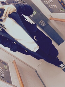 「HARE」｜「アイテム（ダッフルコート）」を使った、Sakuraiさん（メンズ・178cm）の春コーディネート