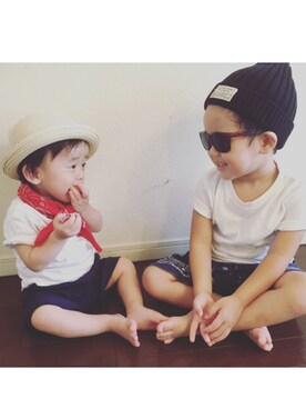 so_ibuさん（キッズ・90cm）の夏コーディネート