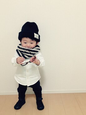 takuさん（キッズ・80cm）の冬コーディネート