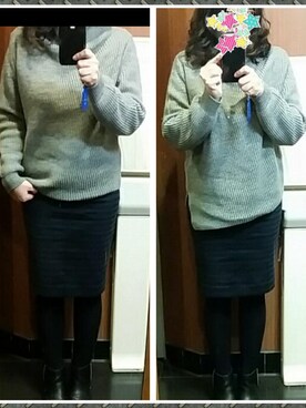 「おとなコーデ」｜「アイテム（ブーティ）」を使った、ririeeさん（レディース・151cm）の冬コーディネート