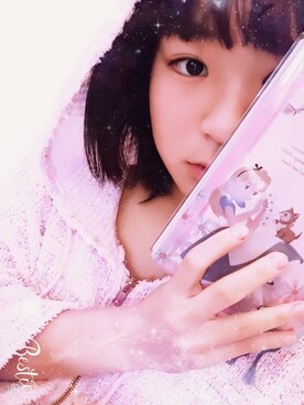 「アイテム（手帳/メモ帳、ピンク系）」を使った、むらももさん（レディース・159cm）の冬コーディネート