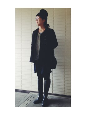 「SEE BY CHLOE（シーバイクロエ）のアイテム（その他アウター）」を使った、MAIさん（レディース・161cm）の冬コーディネート