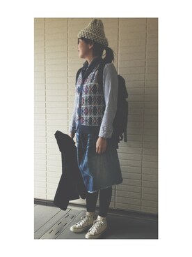 「SEE BY CHLOE（シーバイクロエ）のアイテム（その他アウター）」を使った、MAIさん（レディース・161cm）の冬コーディネート