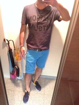 しゅうさん（メンズ・178cm）の夏コーディネート