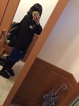 「LIVE」｜「アイテム（その他アウター）」を使った、りぃさん（レディース・164cm）の秋コーディネート