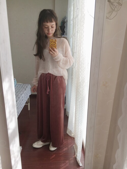 aaaki｜flowerのパンツを使ったコーディネート WEAR