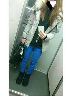 kumi♡さん（レディース・163cm）の冬コーディネート