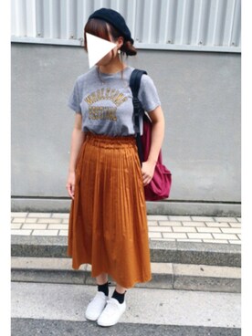 ひなこさん（レディース・159cm）の秋コーディネート